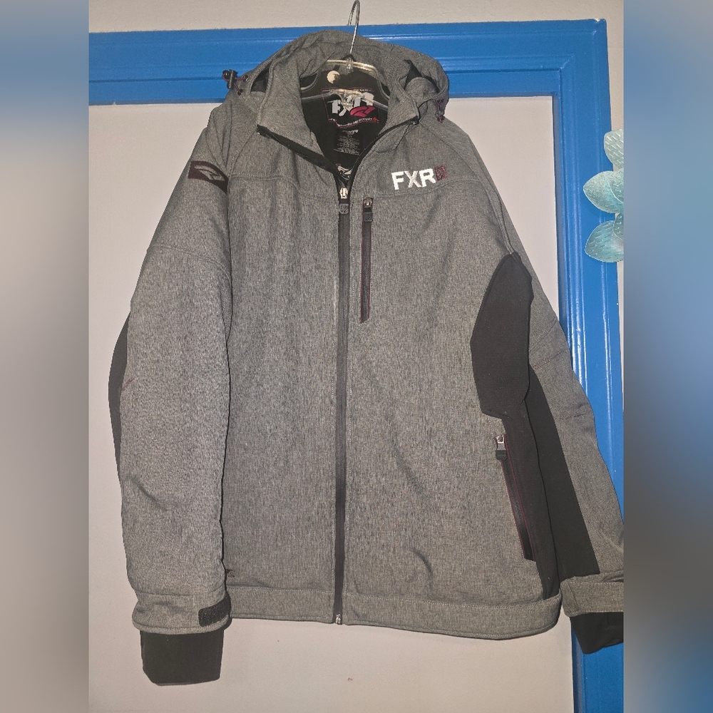 FXR Women's Gray and Black Ski Jacket